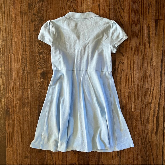 Old Navy School Uniform Pique Polo Dress for Girls -  Light Blue - Size Small - Picture 3 of 3